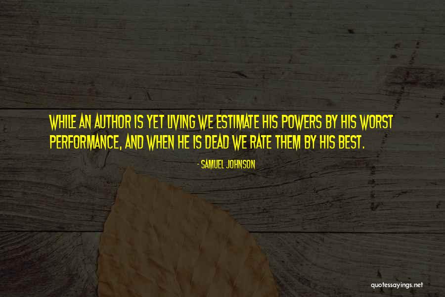 Slogging Skin Quotes By Samuel Johnson Slogging Skin Quotes By Samuel Johnson
