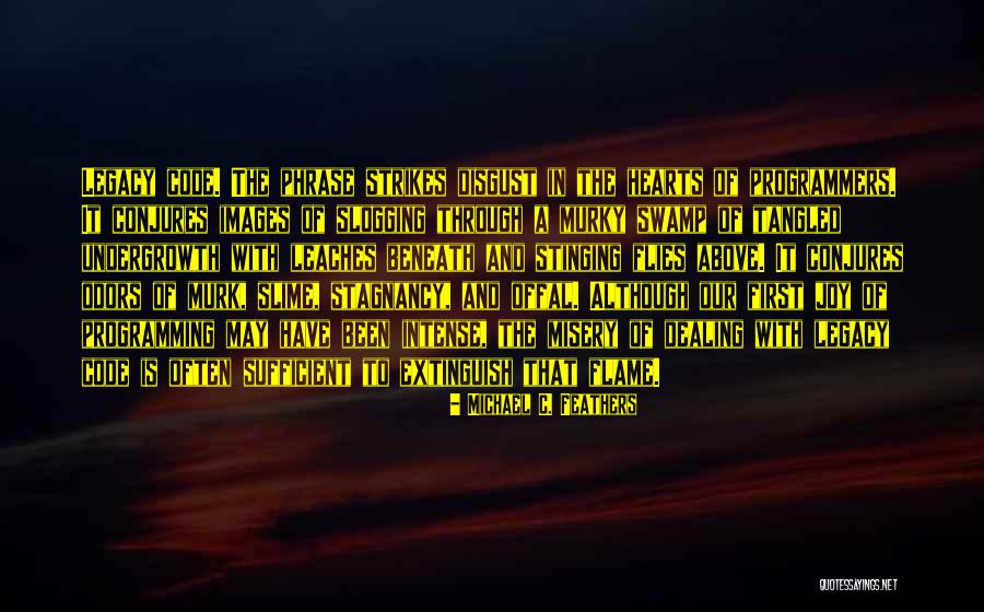 Slogging Through Quotes By Michael C. Feathers Slogging Through Quotes By Michael C. Feathers