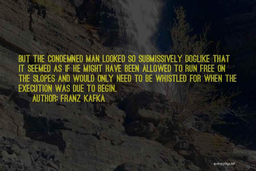 Slopes Quotes By Franz Kafka