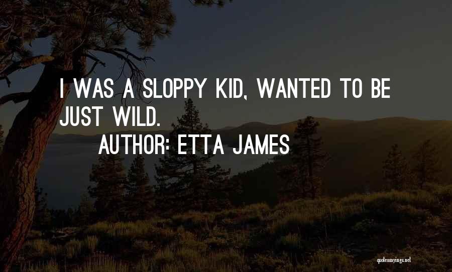 Sloppy Quotes By Etta James