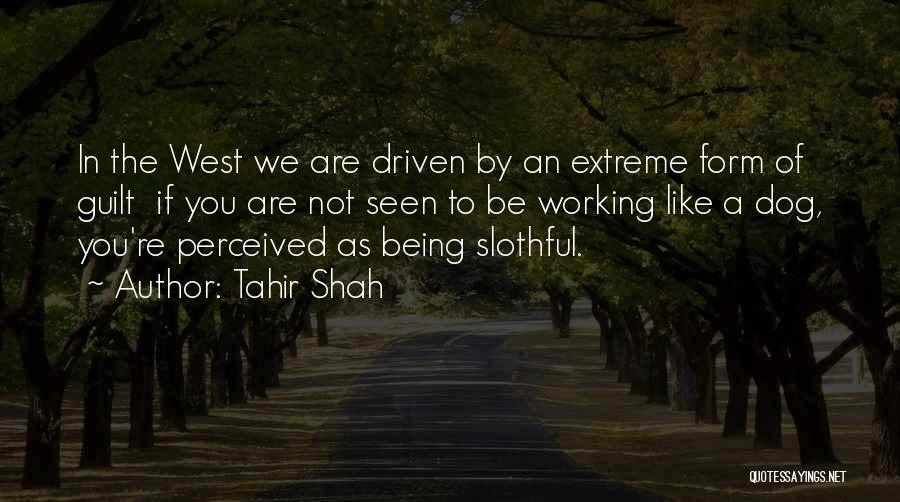 Slothful Quotes By Tahir Shah