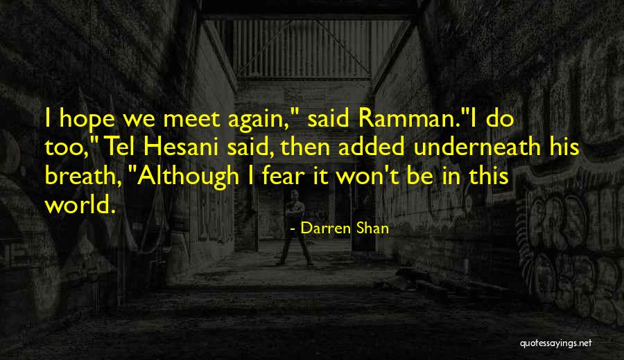 Slovensky Quotes By Darren Shan