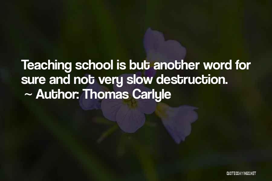 Slow But Sure Quotes By Thomas Carlyle