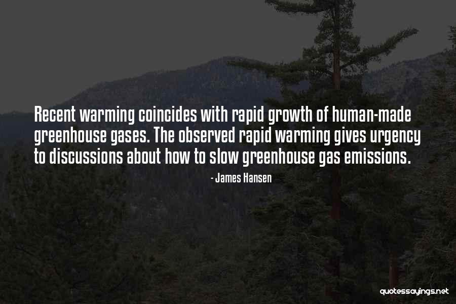 Slow Growth Quotes By James Hansen Slow Growth Quotes By James Hansen