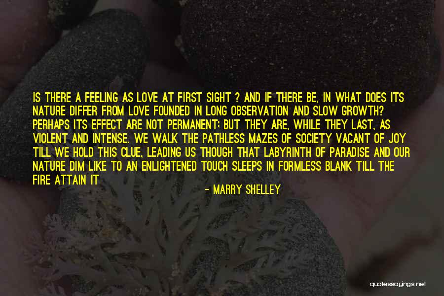 Slow Growth Quotes By Marry Shelley Slow Growth Quotes By Marry Shelley