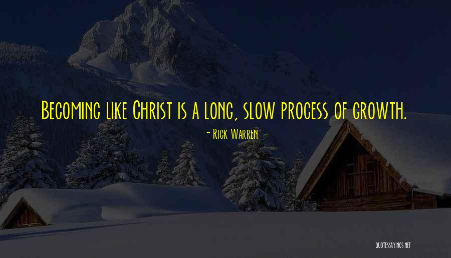 Slow Growth Quotes By Rick Warren