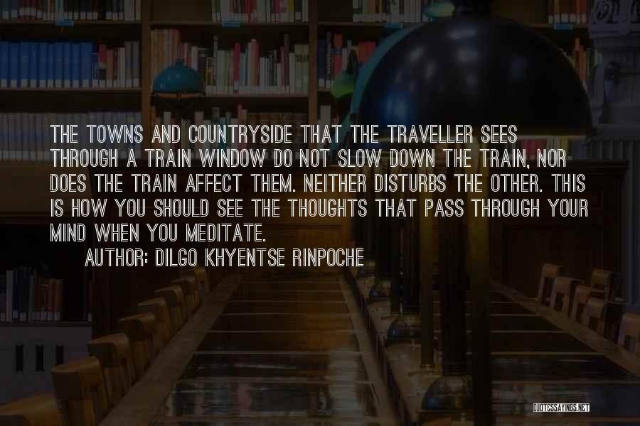 Slow Train Quotes By Dilgo Khyentse Rinpoche