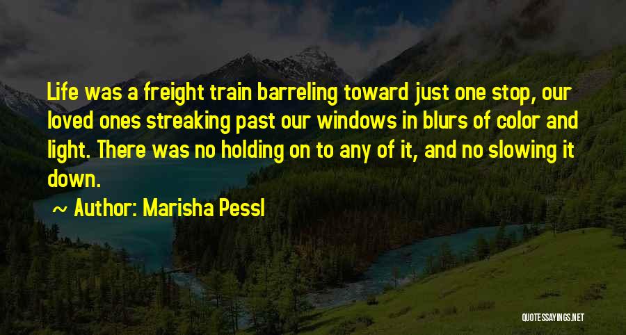 Slowing Down Life Quotes By Marisha Pessl