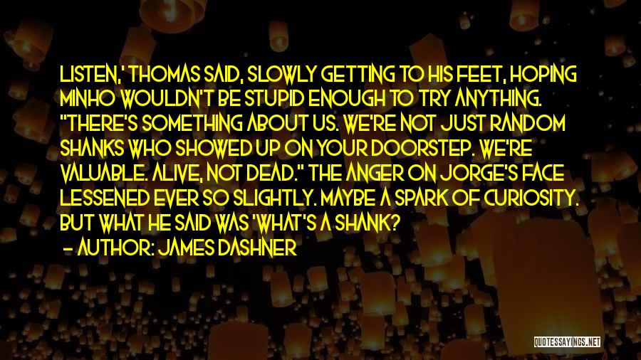 Slowly Getting Over You Quotes By James Dashner