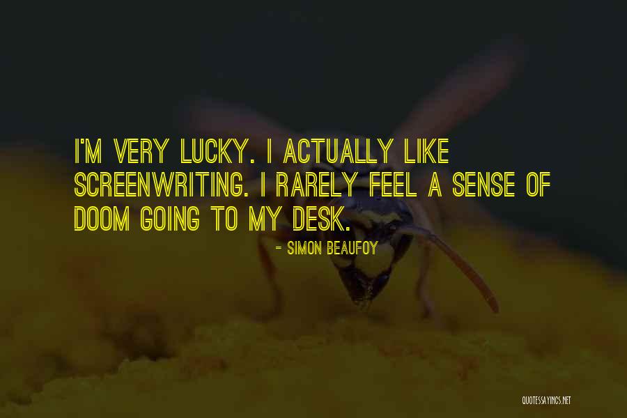 Smackle Quotes By Simon Beaufoy Smackle Quotes By Simon Beaufoy