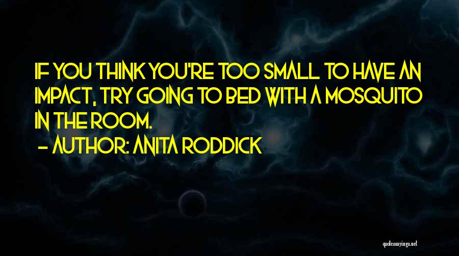 Small Actions Quotes By Anita Roddick