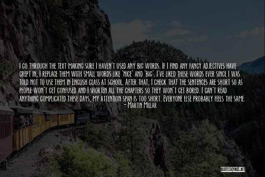 Small And Nice Quotes By Martin Millar Small And Nice Quotes By Martin Millar