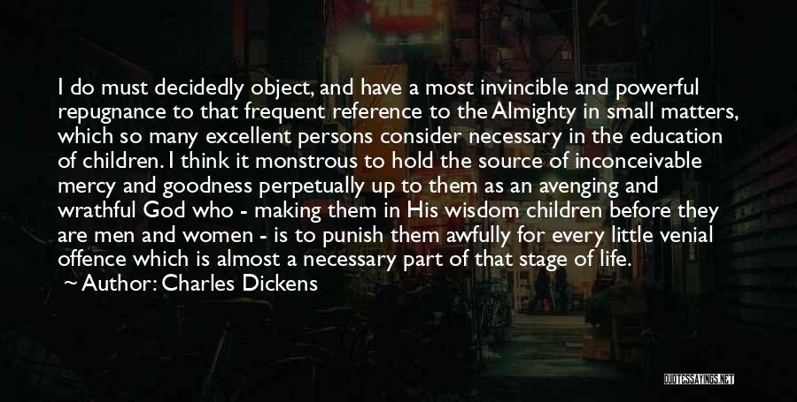 Small And Powerful Quotes By Charles Dickens