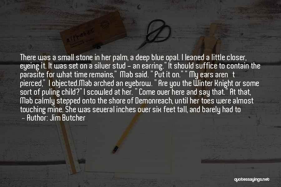 Small And Tall Quotes By Jim Butcher