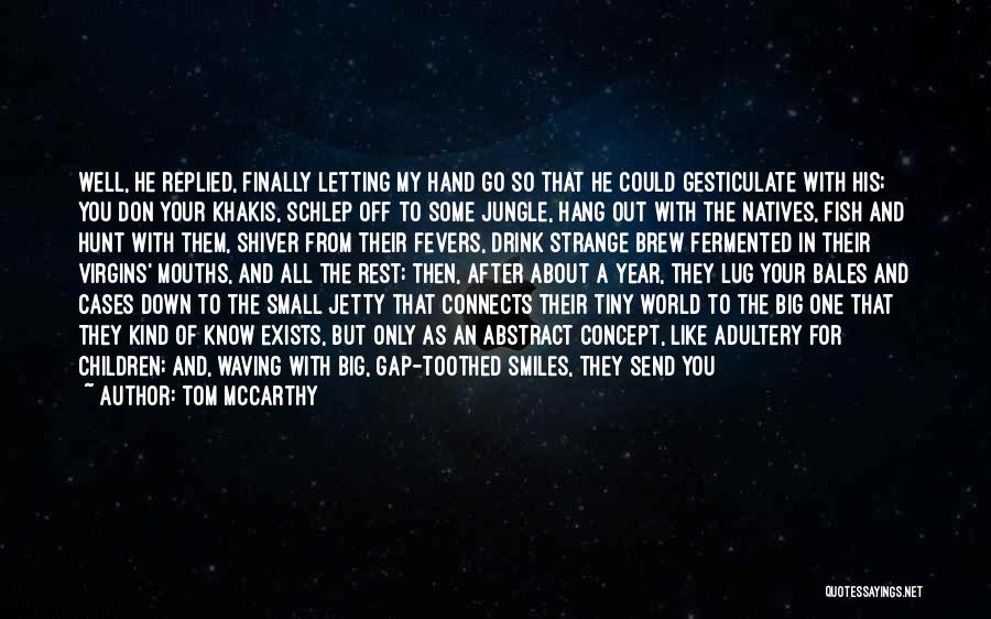 Small Big World Quotes By Tom McCarthy