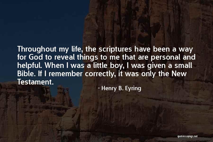 Small Boy Quotes By Henry B. Eyring Small Boy Quotes By Henry B. Eyring