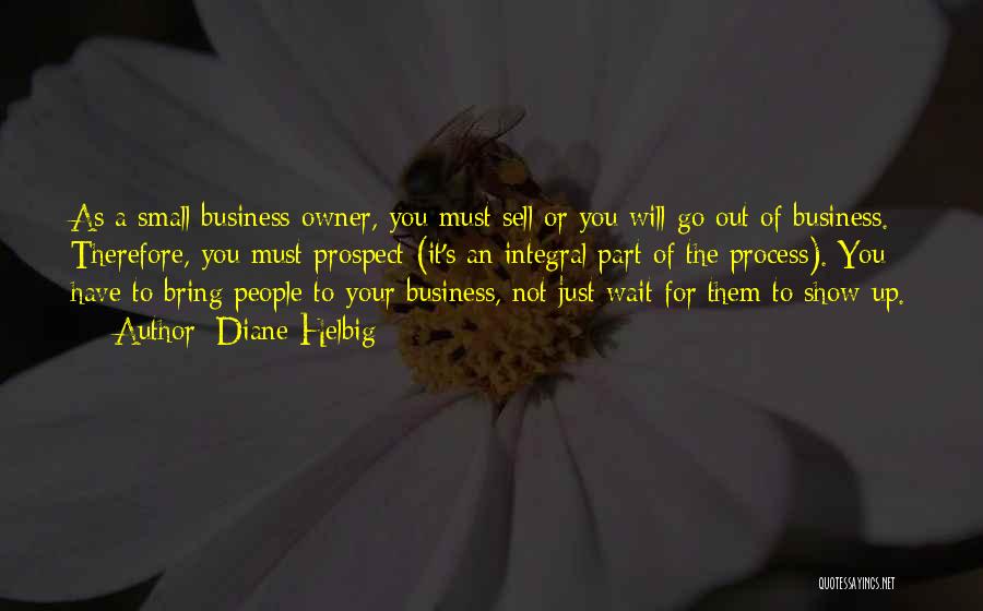 Small Business Owner Quotes By Diane Helbig