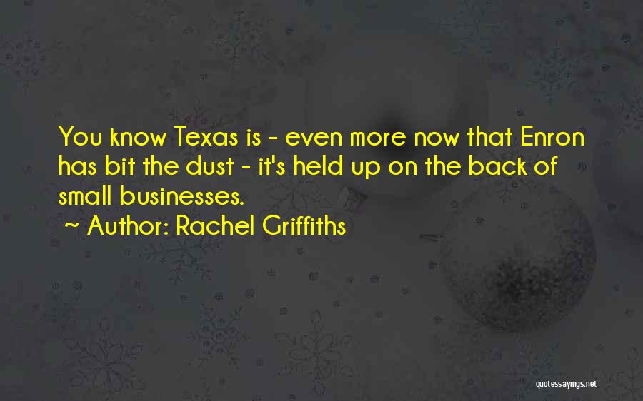 Small Businesses Quotes By Rachel Griffiths