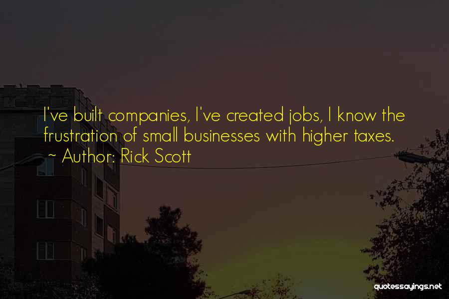 Small Businesses Quotes By Rick Scott