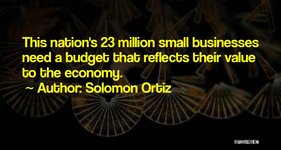 Small Businesses Quotes By Solomon Ortiz