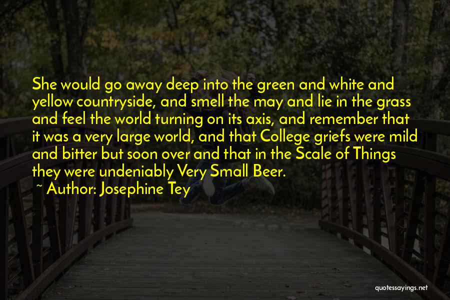 Small But Deep Quotes By Josephine Tey