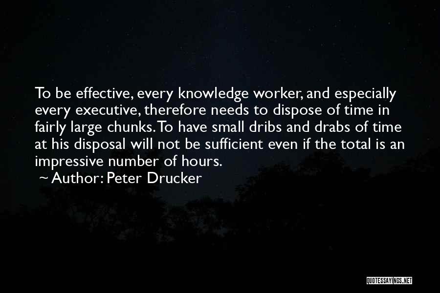 Small But Effective Quotes By Peter Drucker