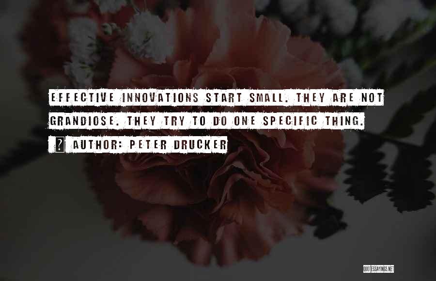 Small But Effective Quotes By Peter Drucker