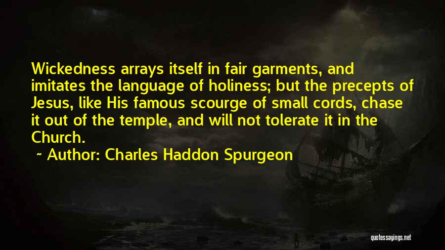 Small But Famous Quotes By Charles Haddon Spurgeon