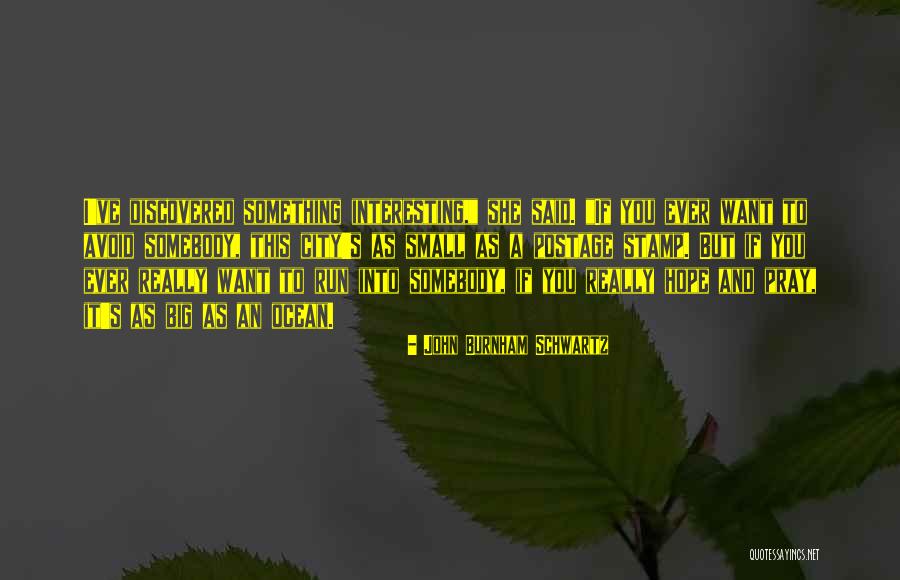 Small But Interesting Quotes By John Burnham Schwartz Small But Interesting Quotes By John Burnham Schwartz