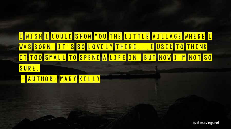 Small But Lovely Quotes By Mary Kelly