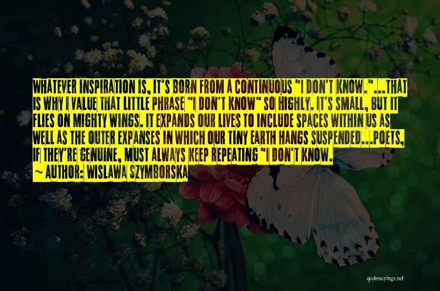 Small But Mighty Quotes By Wislawa Szymborska