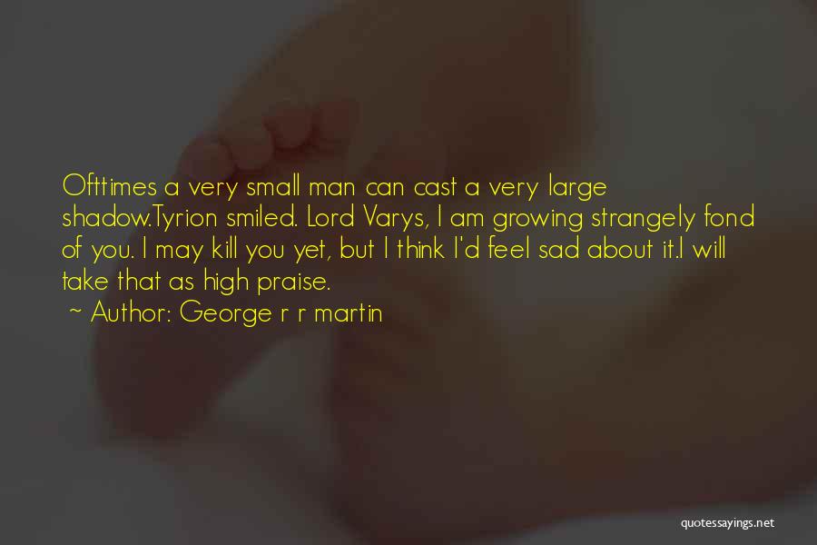 Small But Sad Quotes By George R R Martin