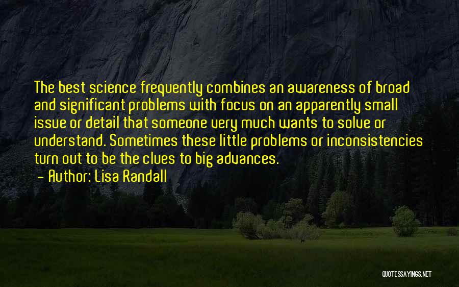 Small But Significant Quotes By Lisa Randall