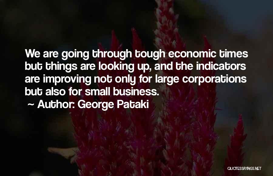 Small But Tough Quotes By George Pataki