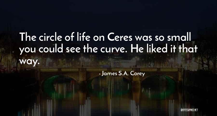 Small Circle Quotes By James S.A. Corey Small Circle Quotes By James S.A. Corey