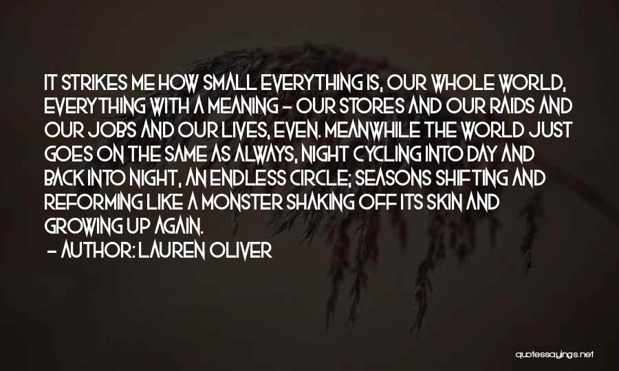 Small Circle Quotes By Lauren Oliver