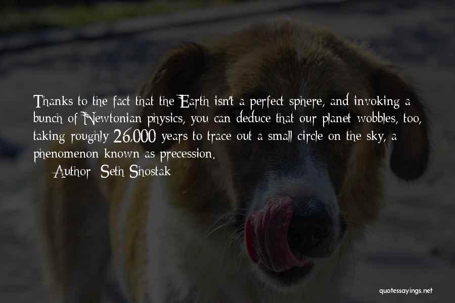 Small Circle Quotes By Seth Shostak