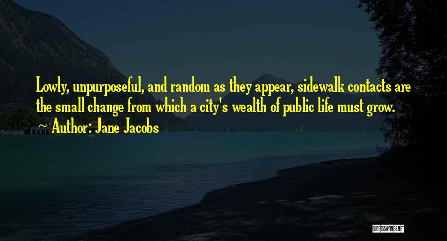 Small Cities Quotes By Jane Jacobs