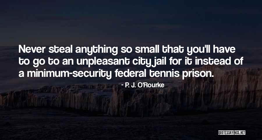 Small Cities Quotes By P. J. O'Rourke