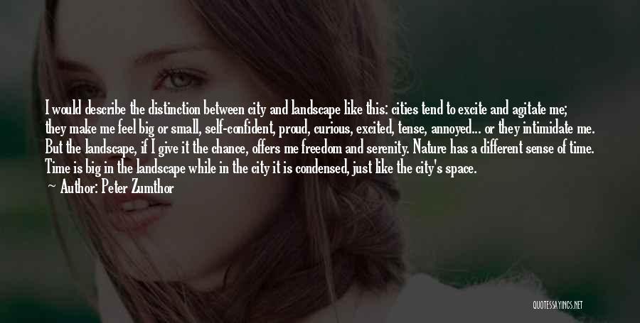 Small Cities Quotes By Peter Zumthor Small Cities Quotes By Peter Zumthor