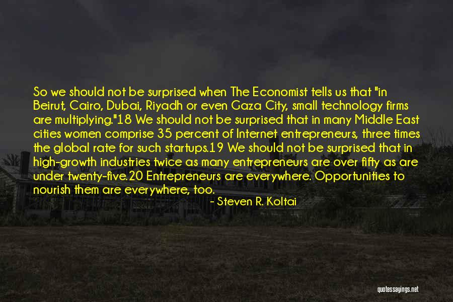 Small Cities Quotes By Steven R. Koltai