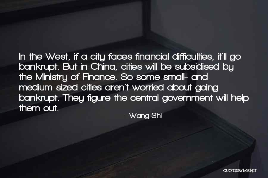 Small Cities Quotes By Wang Shi