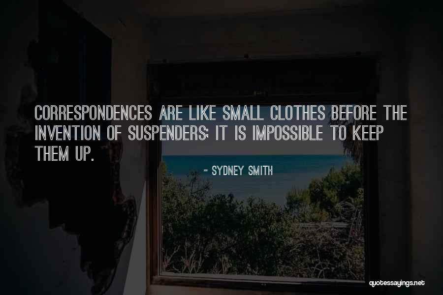 Small Clothes Quotes By Sydney Smith Small Clothes Quotes By Sydney Smith