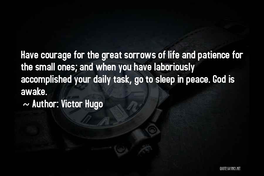 Small Daily Inspirational Quotes By Victor Hugo