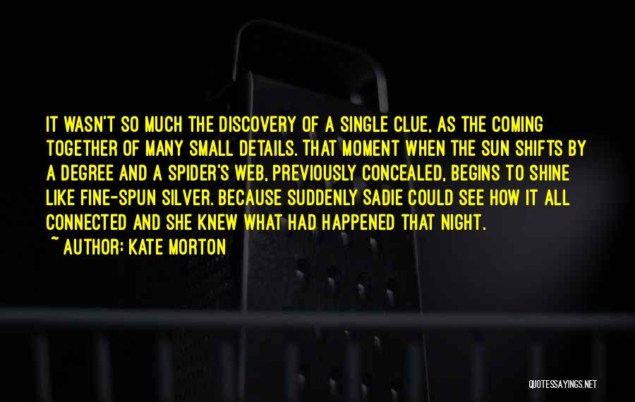 Small Details Quotes By Kate Morton
