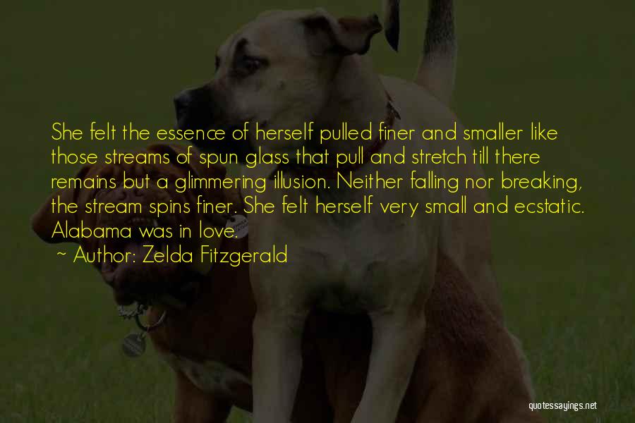 Small Falling In Love Quotes By Zelda Fitzgerald