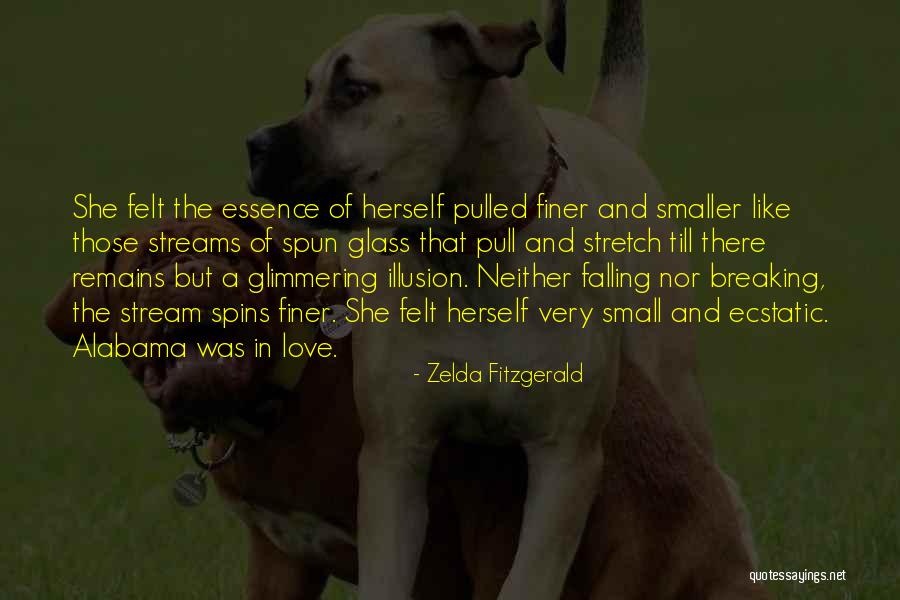 Small Falling In Love Quotes By Zelda Fitzgerald