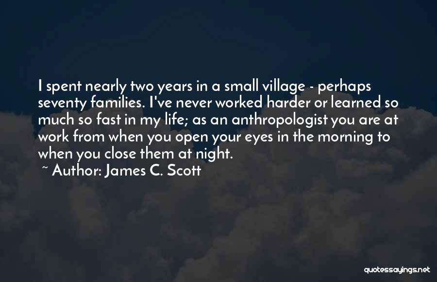 Small Families Quotes By James C. Scott