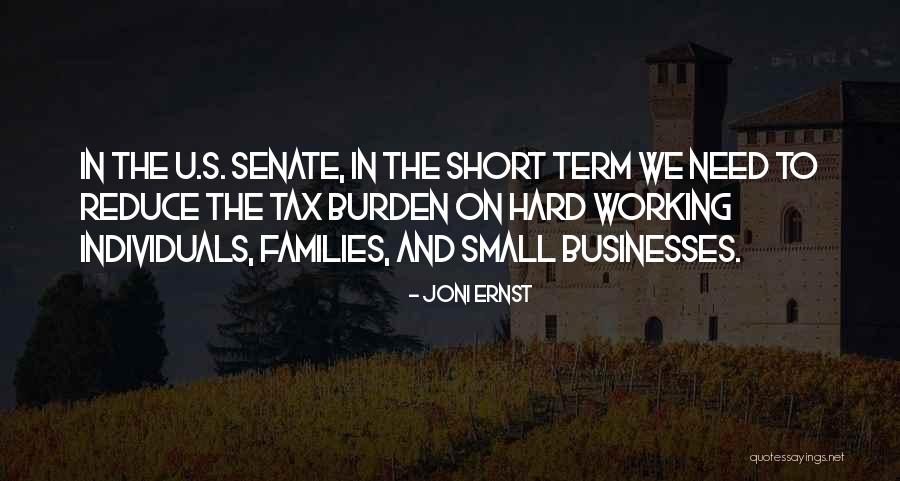 Small Families Quotes By Joni Ernst