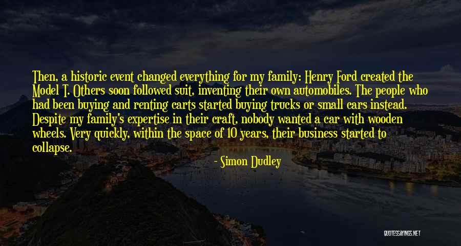 Small Family Business Quotes By Simon Dudley